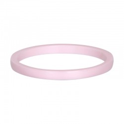 Ring ceramiczny 2 mm różowy