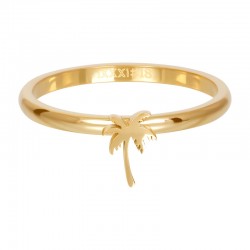 Ring symbol palma 2 mm złoty