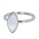 Ring Impression 2 mm srebrny