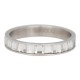 Ring szkło bezbarwne 4 mm srebrny