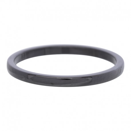 Ring ceramiczny 2 mm czarny