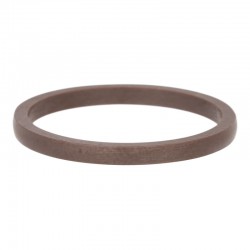 Ring ceramiczny 2 mm brązowy